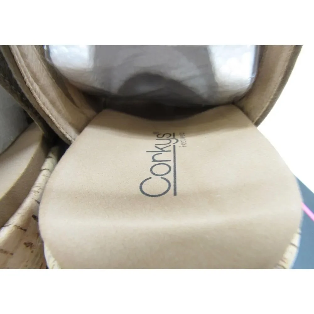 Corkys “Easy Now” Wedge Sandals – Tan Oil – Size 9 – NWT/Box